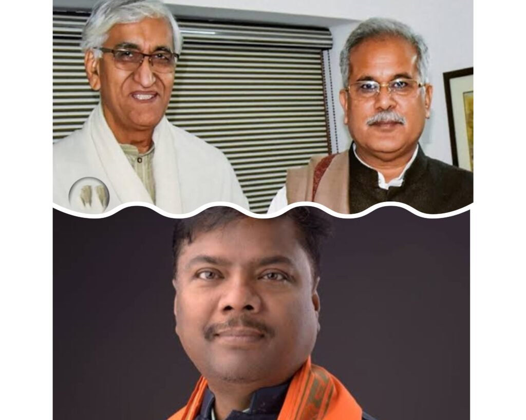 दीपक बैज के मोबाइल चोरी पर भाजपा ने भूपेश और टीएस को घेरा