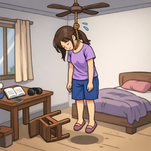 पुलिस लाइन में सनसनी: 16 वर्षीय छात्रा ने की आत्महत्या, कमरे से मिला सुसाइड नोट”