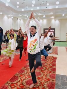 योग को जन-जन तक पहुंचाने में अग्रणी भूमिका निभा रहे भाजपा जिलाध्यक्ष गोपाल मोदी