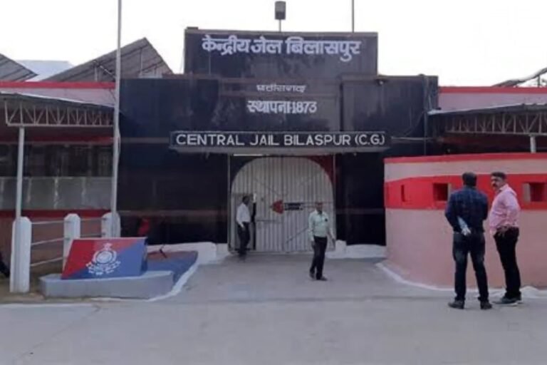 बिलासपुर सेंट्रल जेल में खूनी वारदात: साथी कैदी की पत्थरनुमा स्लैब से हत्या